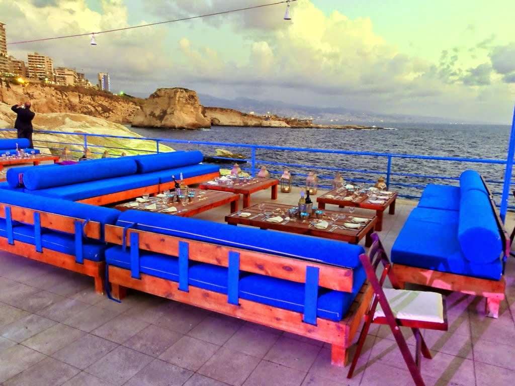 A corporate event at Sporting Club Beach, Ras Beirut