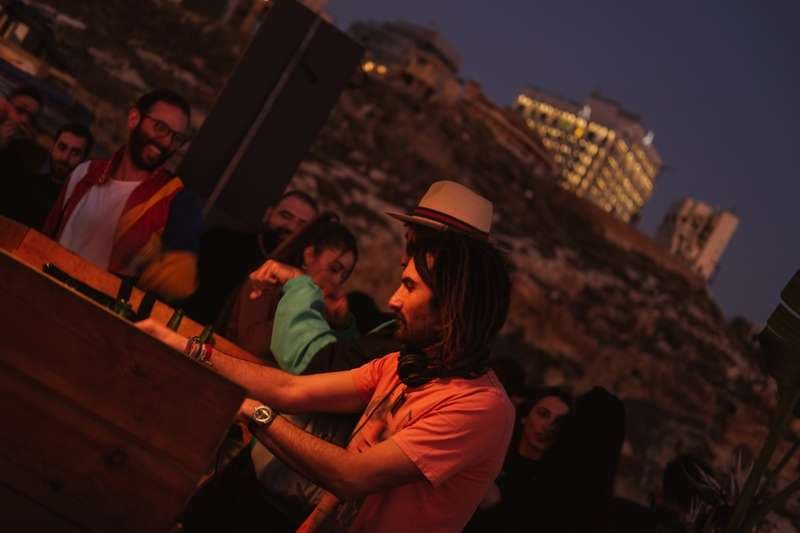 An evening at The Loft by Sporting — the night venue at Sporting Club Beach, Ras Beirut