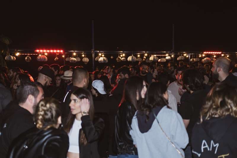 An evening at The Loft by Sporting — the night venue at Sporting Club Beach, Ras Beirut