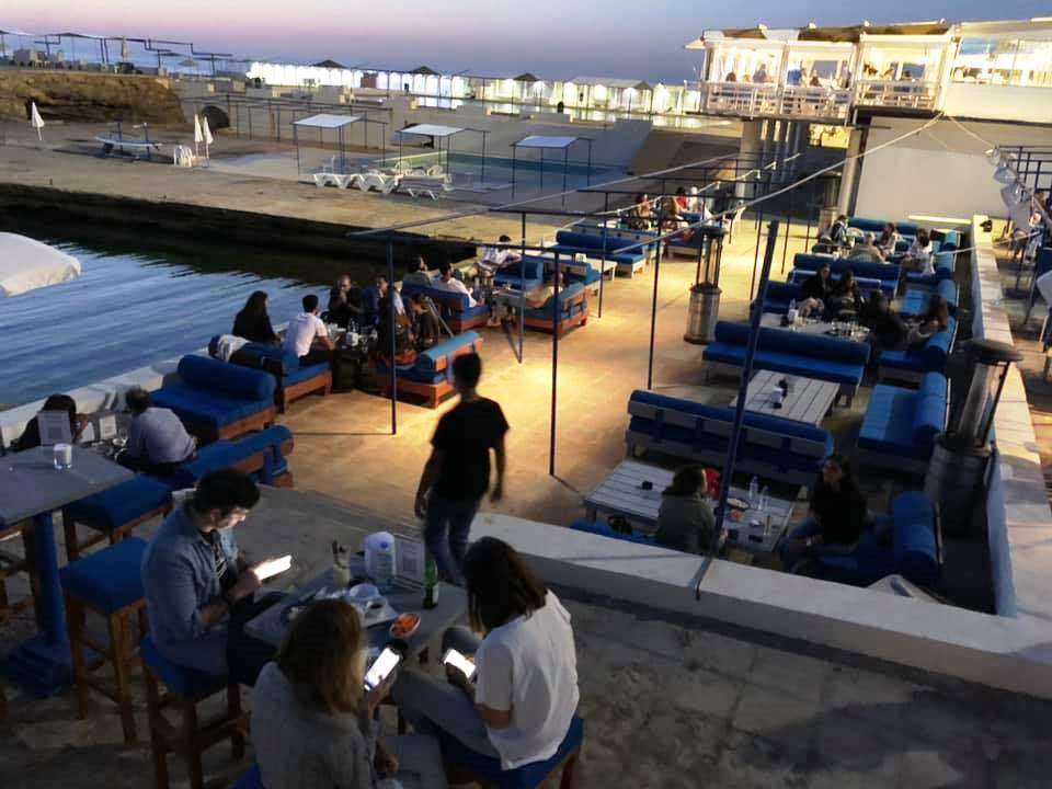 Sunset Bar at Sporting Club Beach, Ras Beirut