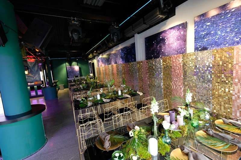A party on the terrace at Sporting Club Beach, Ras Beirut