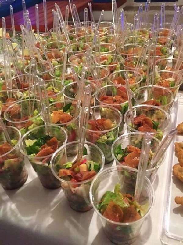 Catering at Sporting Club Beach, Ras Beirut