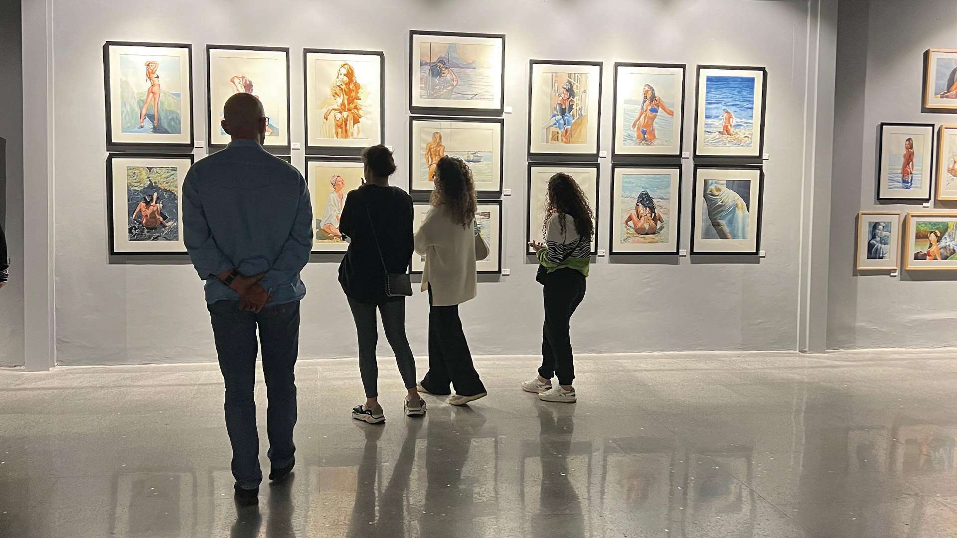 An art evening at The Loft by Sporting