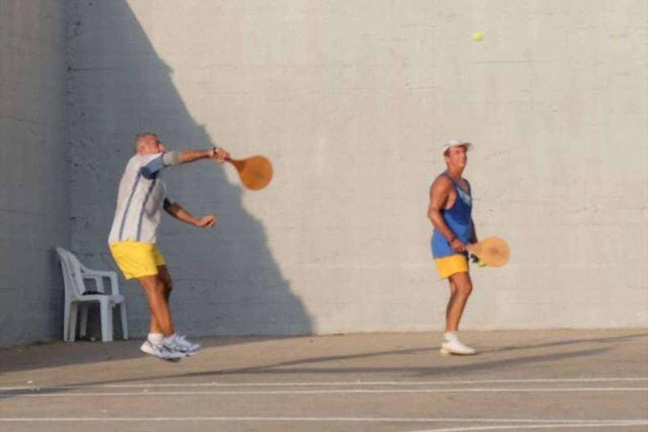 The racquetball court at Sporting Club Beach